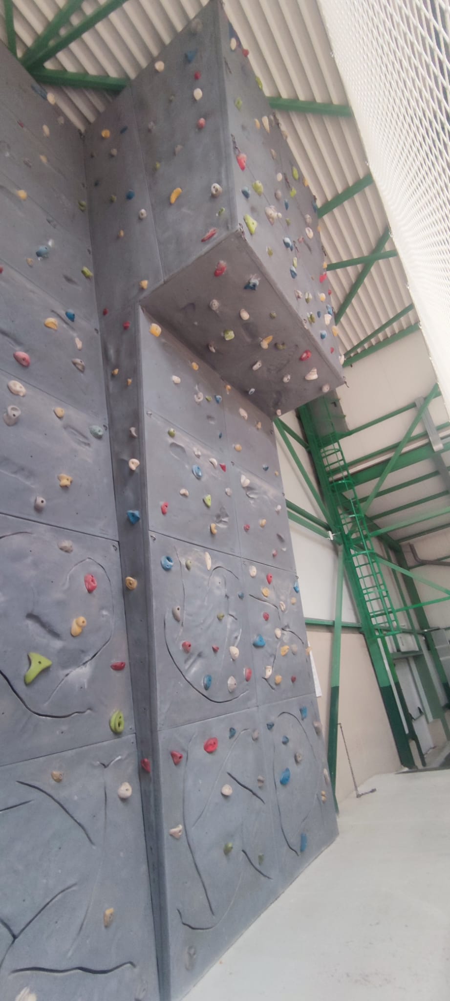 Imatge pels mitjans: Ampliació i manteniment del rocòdrom municipal