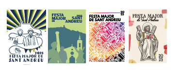 Imatge pels mitjans: Concurs de cartells de Festa Major de Sant Andreu 2025