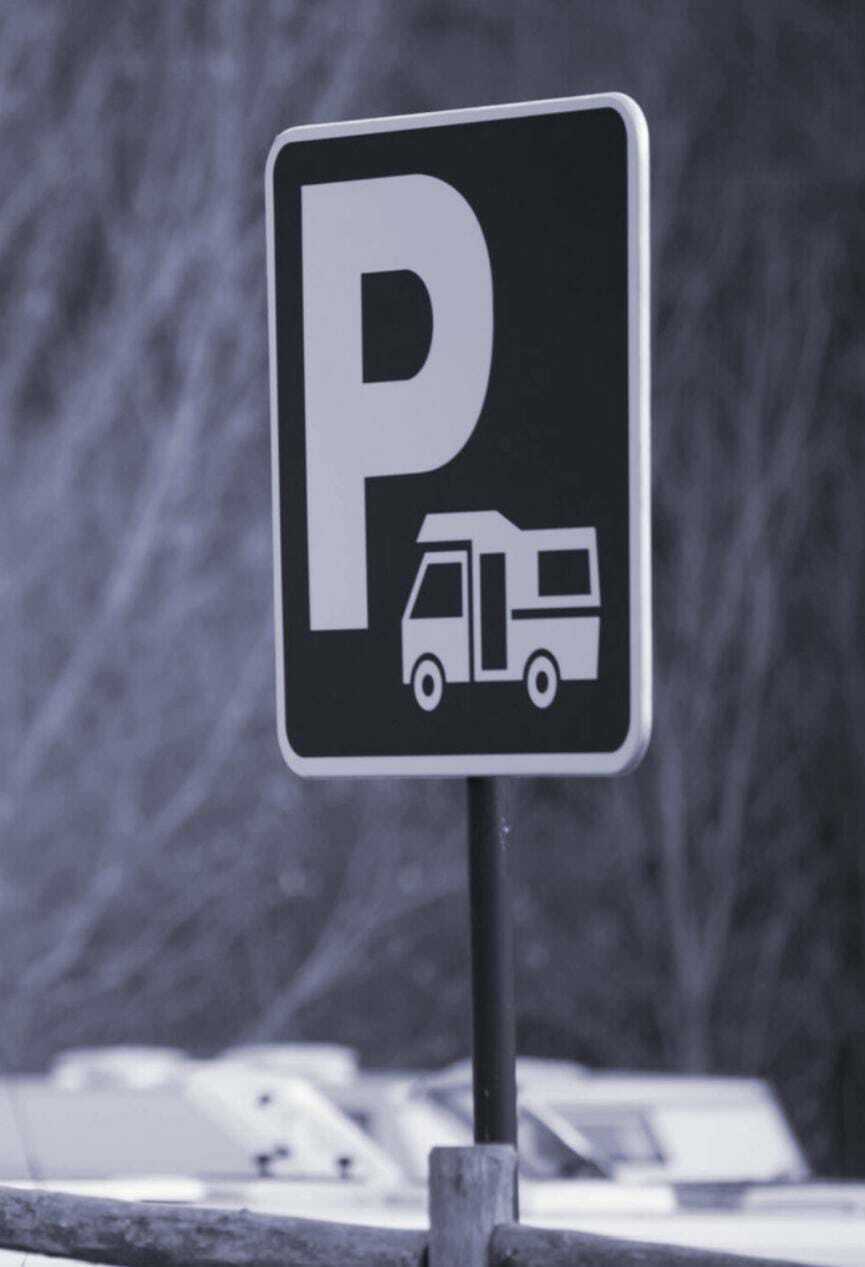 Imatge pels mitjans: Àrea de servei d'autocaravanes