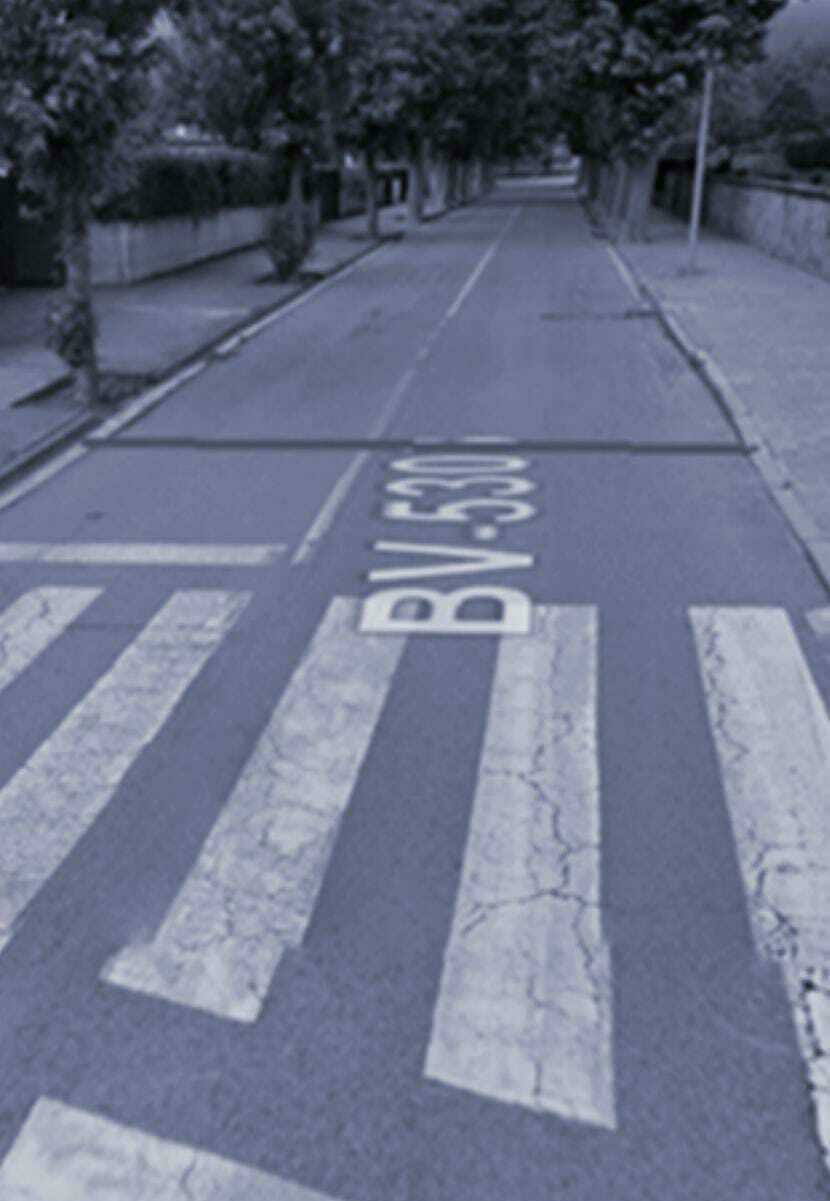 Imagen para los medios: Construcció de tres reductors de velocitat a la carretera de Manresa