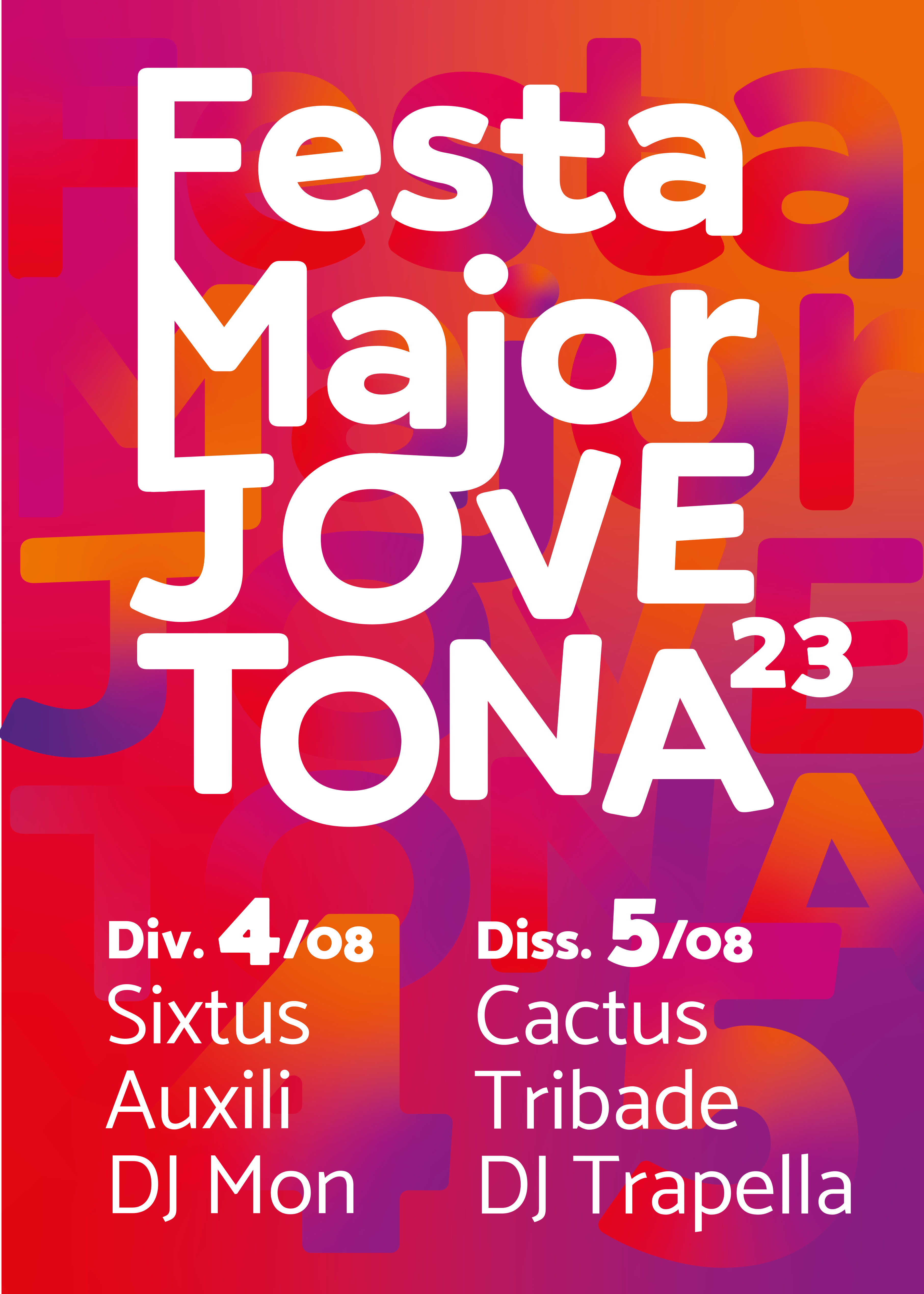 Imatge pels mitjans: Cartell B009_FM Jove