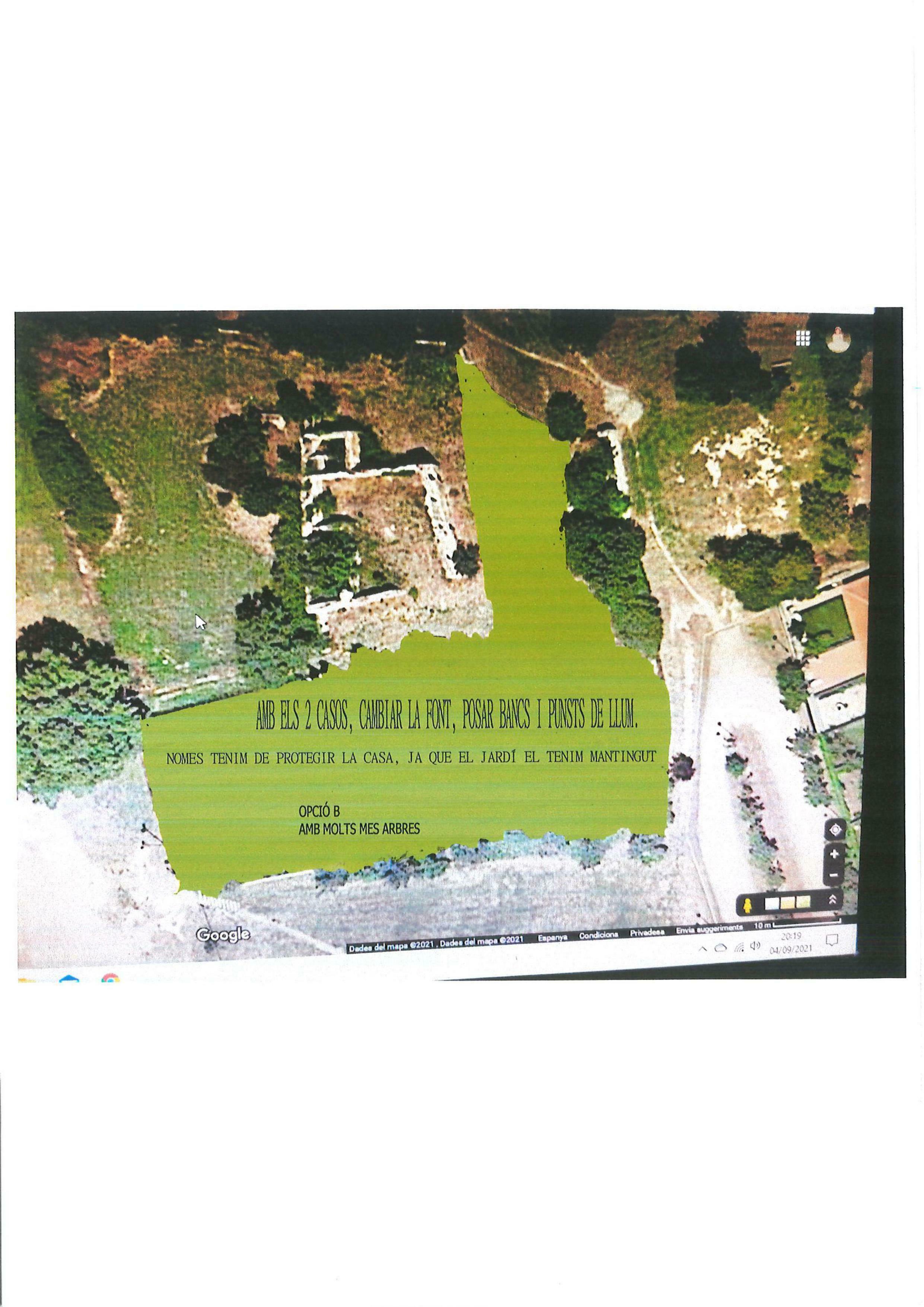 Imatge pels mitjans: Correcan als jardins de La Canal