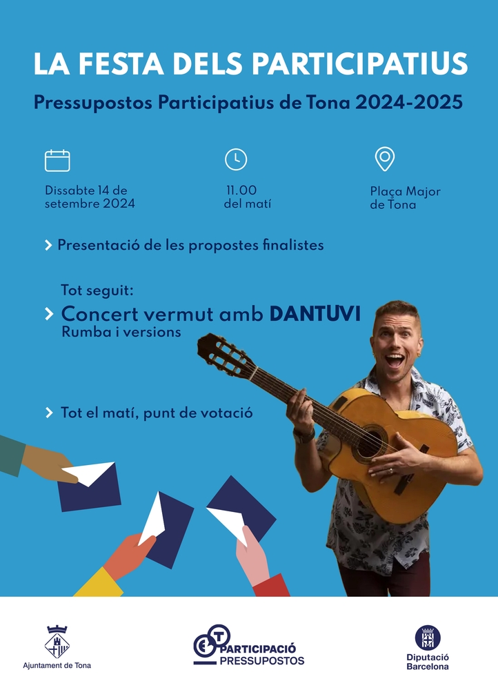 Cartell acte inici votació